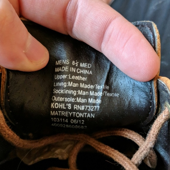 Marc Anothony Brogue shoes - Picture 7 of 7